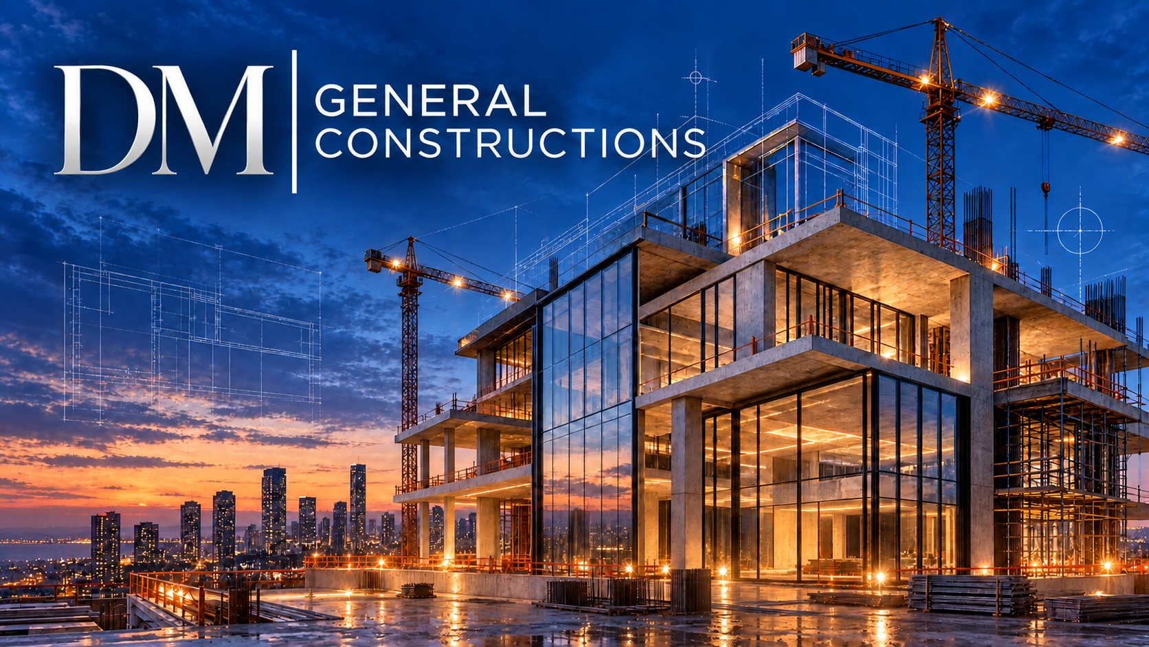 DM General Constructions — σύγχρονο κτίριο υπό κατασκευή