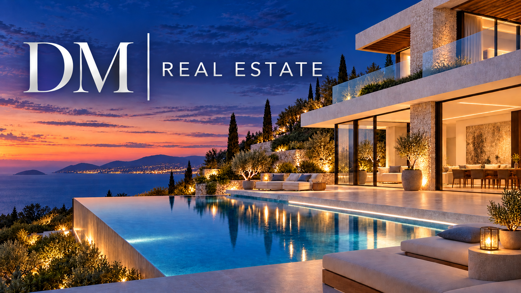 DM Real Estate — σύγχρονη κατοικία με θέα στη θάλασσα